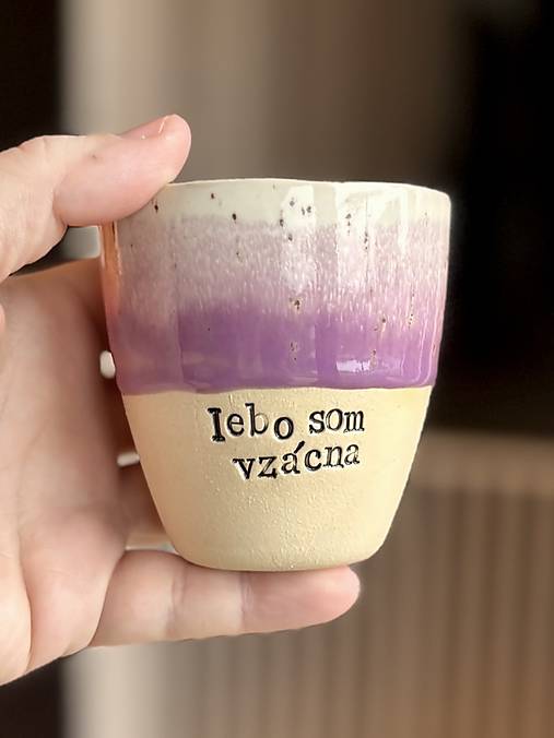 Nádoby - Lebo som vzácna 190ml - 18120481_