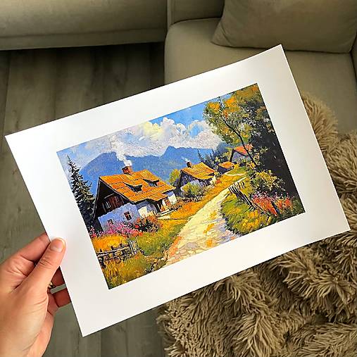 Obrazy - Art print Jar vo Vysokých Tatrách P0312 - 18118768_