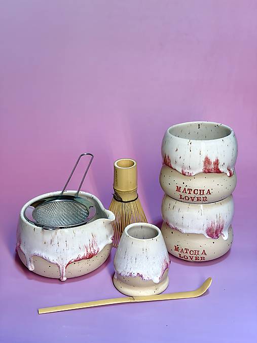 Matcha set I Love You So Matcha