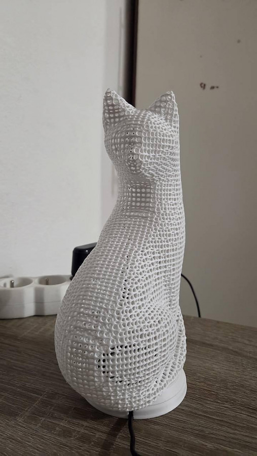 Mňau lampa
