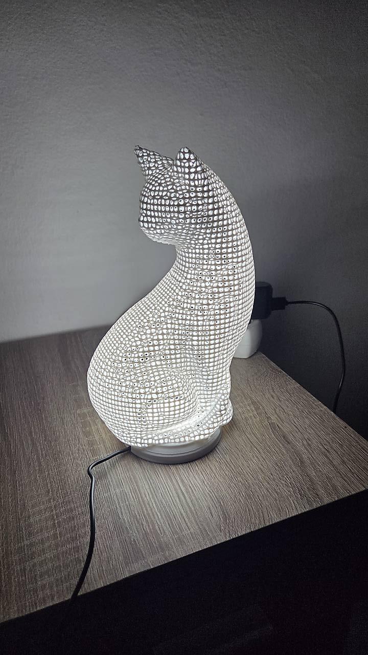 Mňau lampa