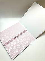 Papiernictvo - Blahoželanie k narodeniu bábätka / krstu ... fialkavé - 18122495_