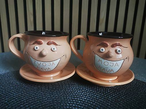 Nádoby - Hrnčeky s tvárou - 18123058_