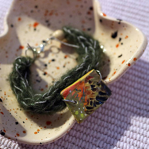 Pletené cukríkové náramky I.