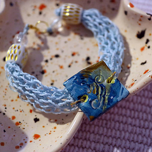 Pletené cukríkové náramky II.