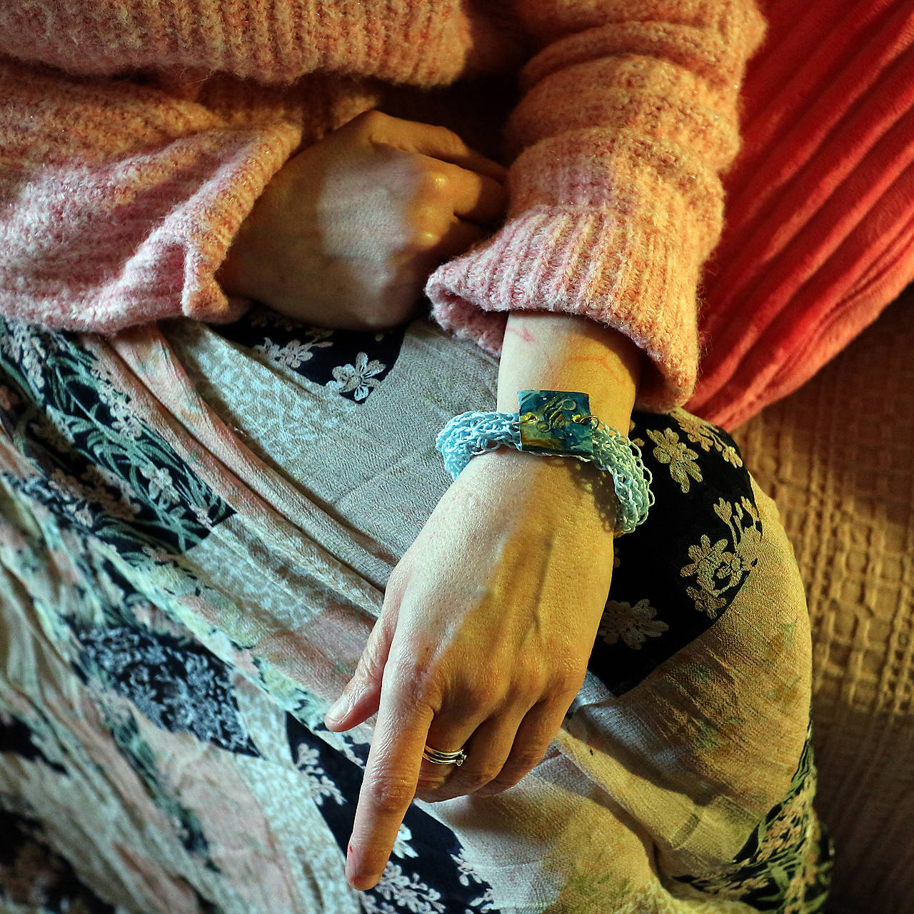 Pletené cukríkové náramky II.