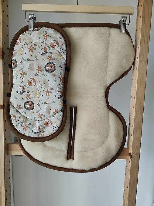 Detský textil - VLNIENKA vložka do autosedačky Cybex Cloud Z proti poteniu a Prechladnutiu zoo zvieratá - 18121921_