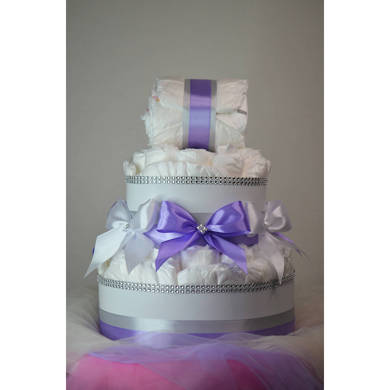 Plienková torta - fialová