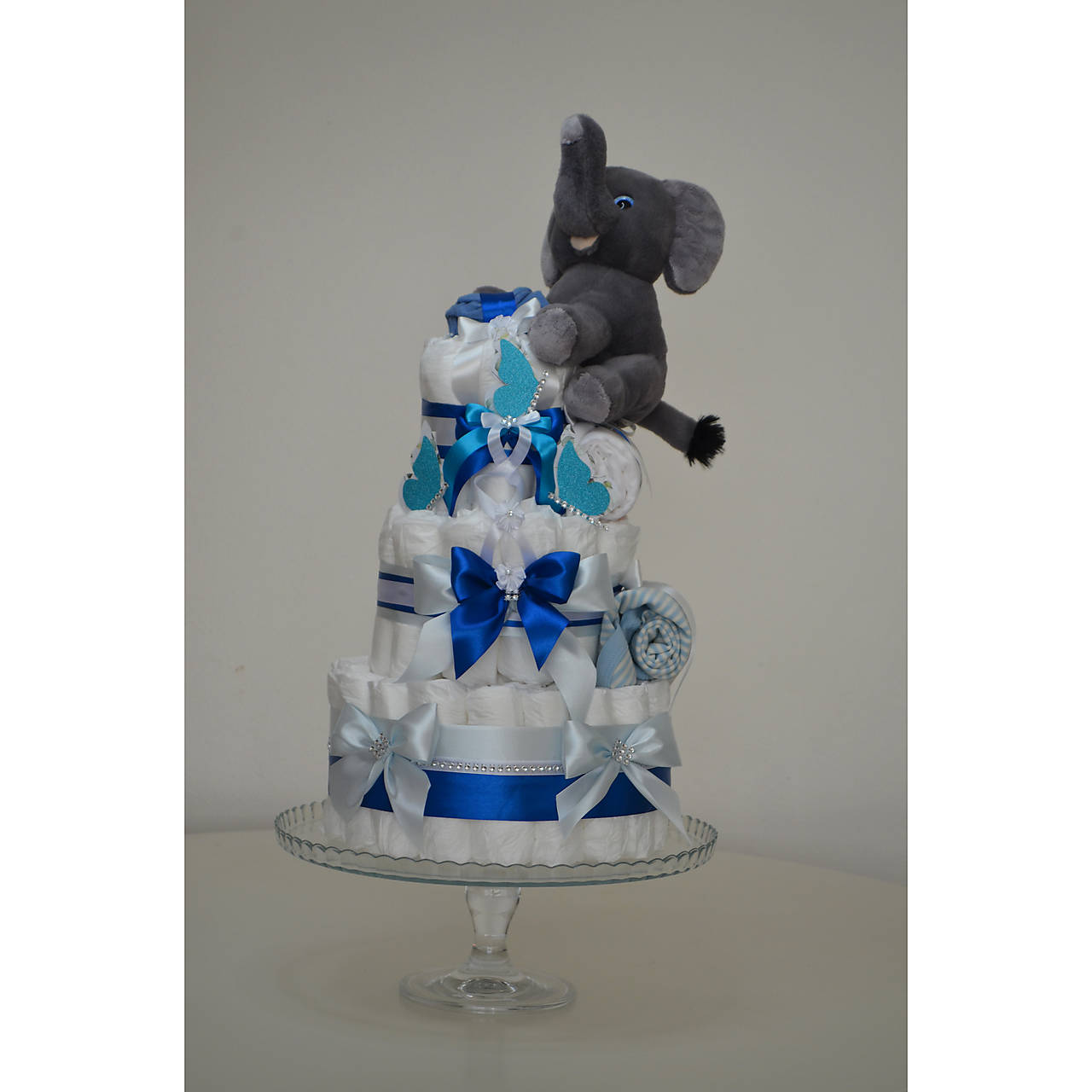 Plienková torta 7 - modrá