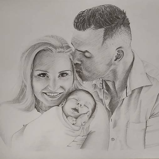 Kresby - Kreslené portréty - 18121287_