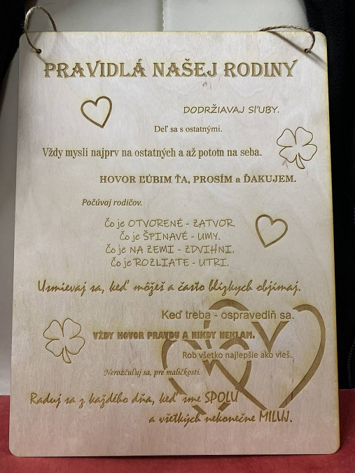 Pravidlá rodiny