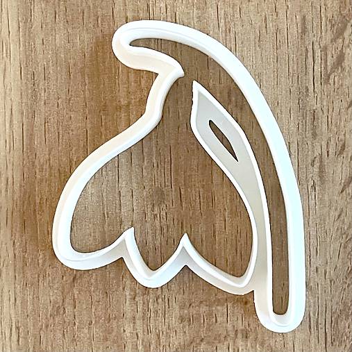 Príbory, varešky, pomôcky - Vykrajovačka snežienka / S005-E12_S1 - 18121096_