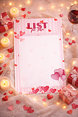  - Valentínsky list pre polovičku – romantická šablóna (PDF A4) - 18122664_