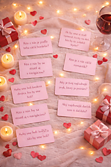  - HRA KARTIČKY– 100 otázok pre páry (na romantický večer vo dvojici) - PDF digitálny produkt - 18122914_