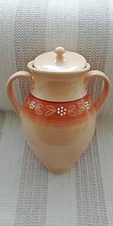 Nádoby - Džbán s vrchnákom 1,5l - ľudovka - 18124760_