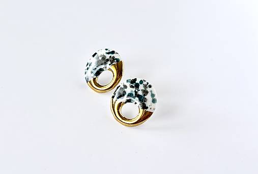 Porcelánové náušnice