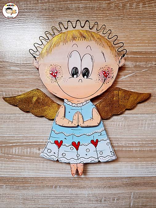 Dekorácie - Anjelik - chlapec - 18125942_