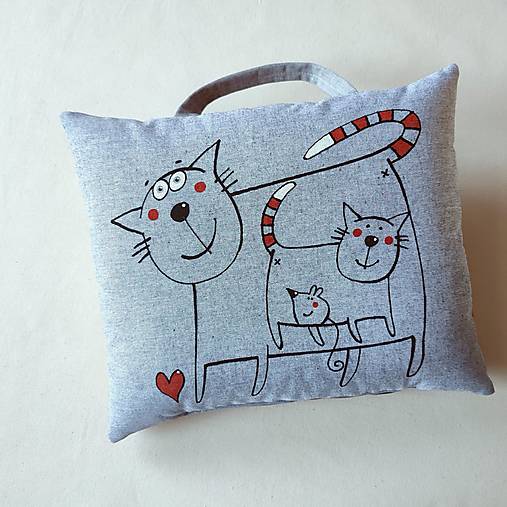 Úžitkový textil - ČIČIČÍÍÍ - polštář - 18123770_