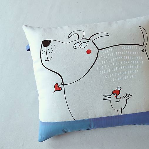 Úžitkový textil - ŇAFÍČEK - polštář - 18124904_