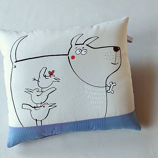 Úžitkový textil - HAFÍČEK - polštář - 18124905_