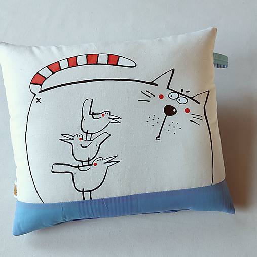 Úžitkový textil - KÁMOŠI - polštář - 18124911_