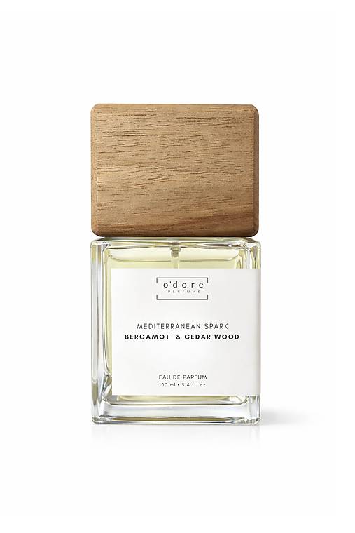 Telová kozmetika - o'dore Eau de parfum MEDITERRANEAN SPARK Bergamot & Cedar wood 100 ml - 18124105_