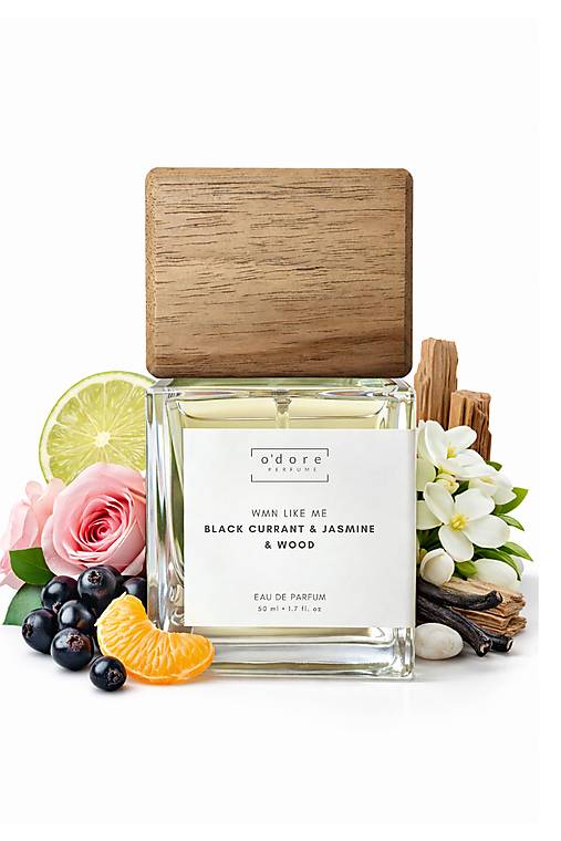 Telová kozmetika - o'dore WMN LIKE ME Black currant & jasmine &wood 50ml - 18124119_