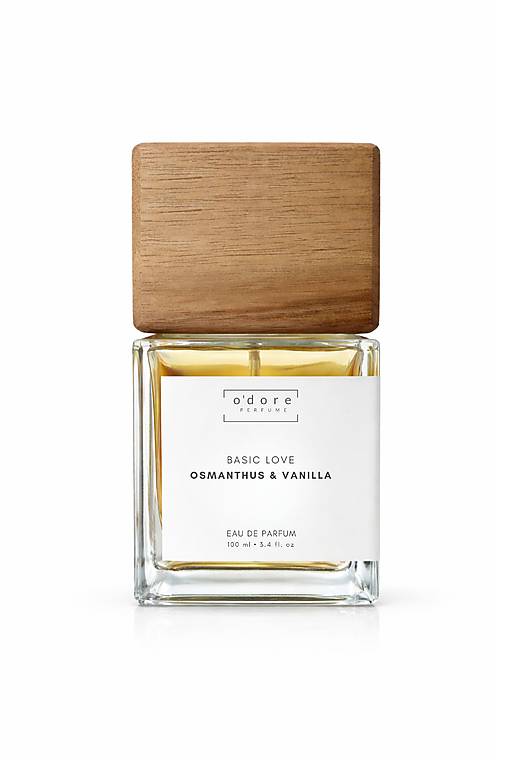 Telová kozmetika - o'dore Eau de parfum BASIC LOVE Osmathus & Vanilla 100 ml - 18124137_