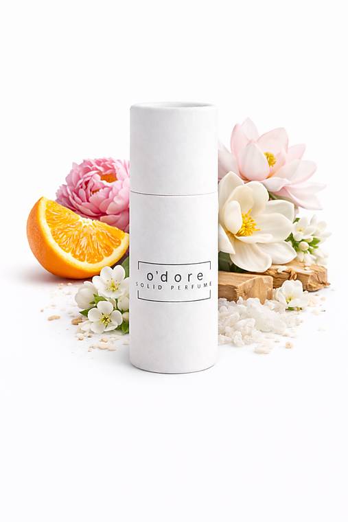 Telová kozmetika - Tuhý parfém O'dore Flower Rain - 18124301_
