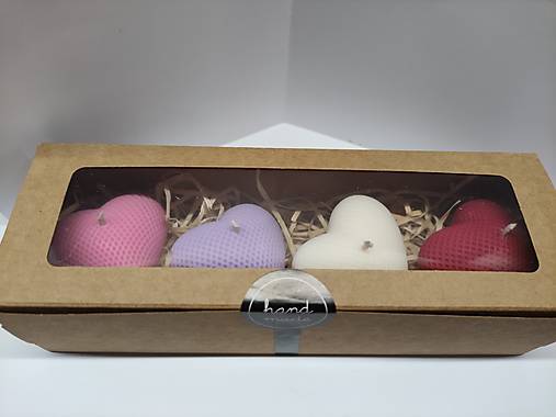 Voňavé sviečky  srdiečka