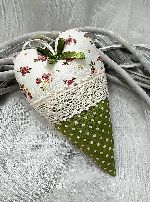 Dekorácie - Srdiečká 14cm veľké  - 18125657_