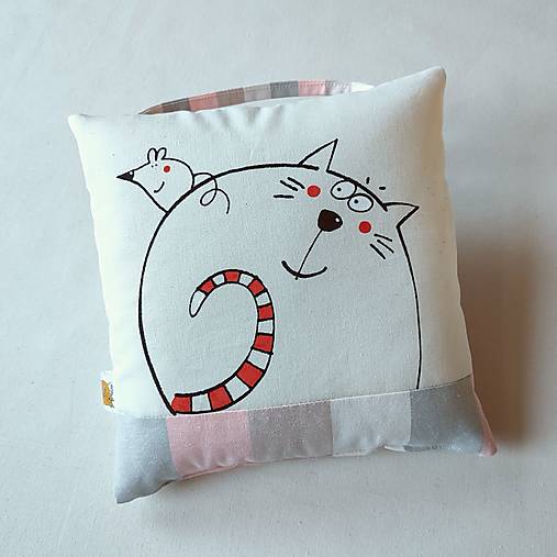 Úžitkový textil - AKROBATKY - polštářek - 18126469_