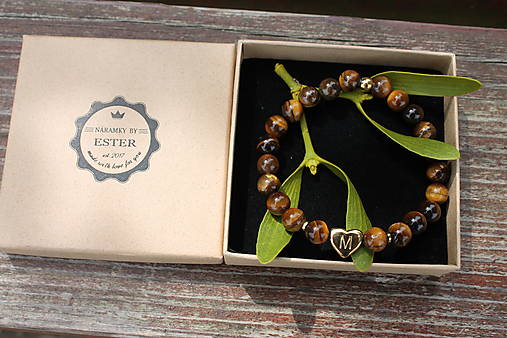 Iniciálka LUX gold Heart