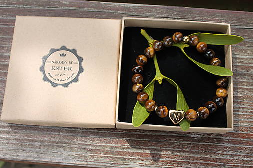 Iniciálka LUX gold Heart