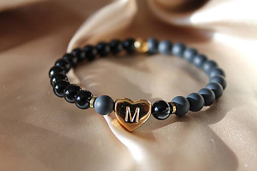 Iniciálka LUX gold Heart