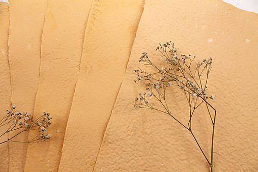 Papier - Ručný papier Oranžový - 18126571_