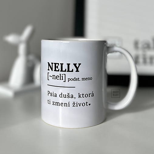 Nádoby - MARYBARY Personalizovaný hrnček s menom psa – definícia tvojho psíka - 18126667_
