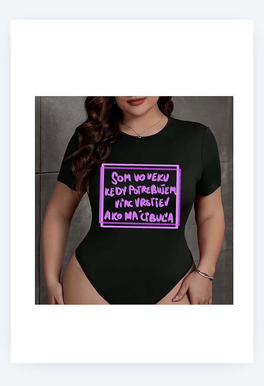 Unisex bavlnené tričko pre všetkých čo milujú humor