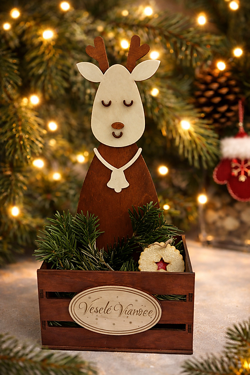 Úložné priestory & Organizácia - Vianočný boxík - sob - 18129947_