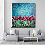 Obrazy - Tulipány_olej 60x60 - 18129069_