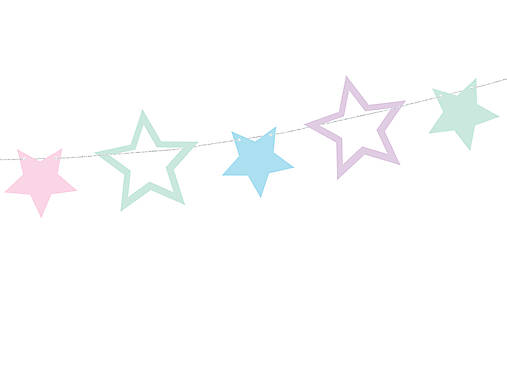 Baner hviezdičky jednorožec