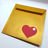 Papiernictvo - Darčeková obálka (na peniaze) ... kľúčiky - 18134713_