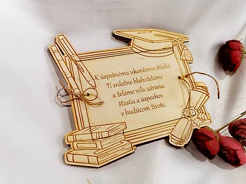 Papiernictvo - Obálka k promócií - 18134835_