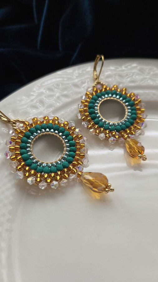 Náušnice Slnečná žiara