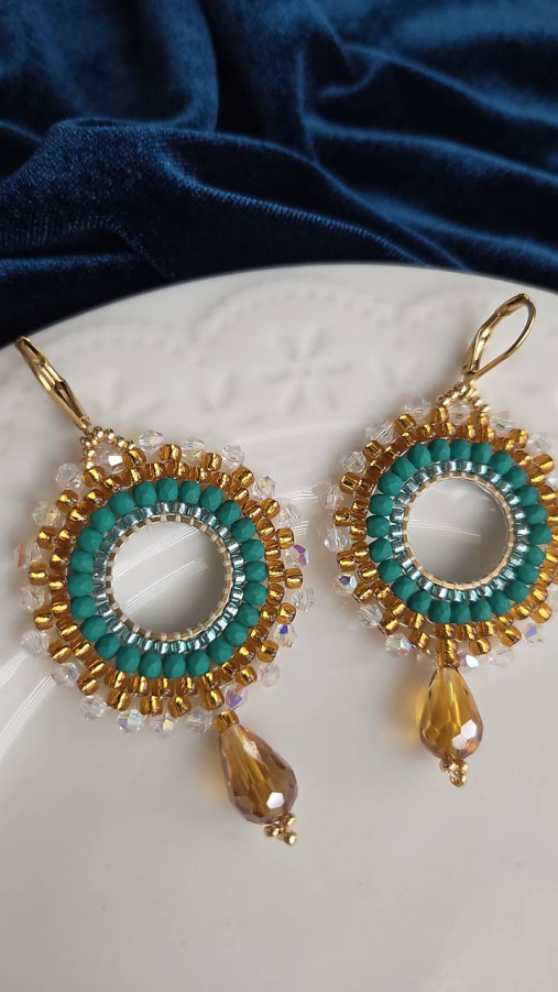 Náušnice Slnečná žiara