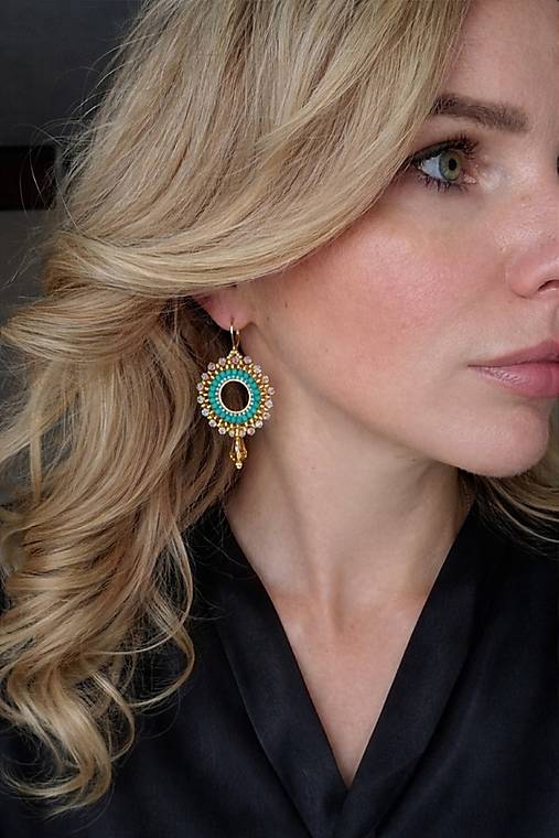 Náušnice Slnečná žiara