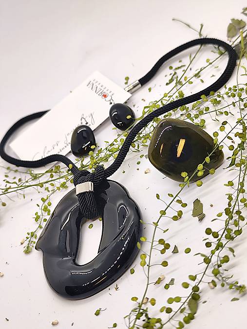 Súprava TERÉZIA– náhrdelník, náušnice a prsteň