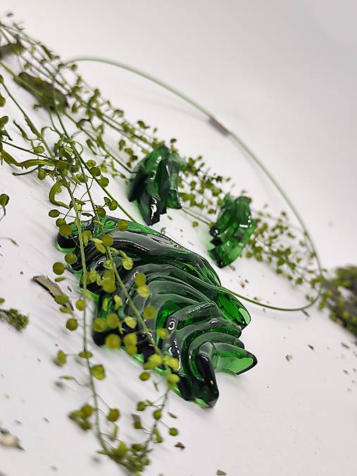 Súprava HELGA– náhrdelník, náušnice a prsteň