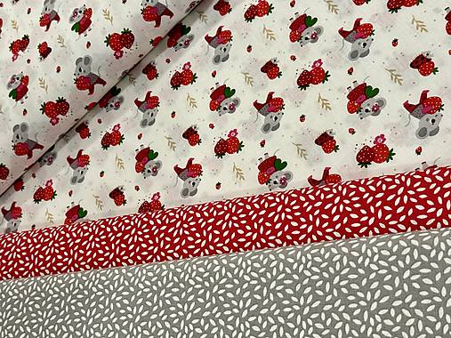 100% BAVLNA STOF /MYŠKY