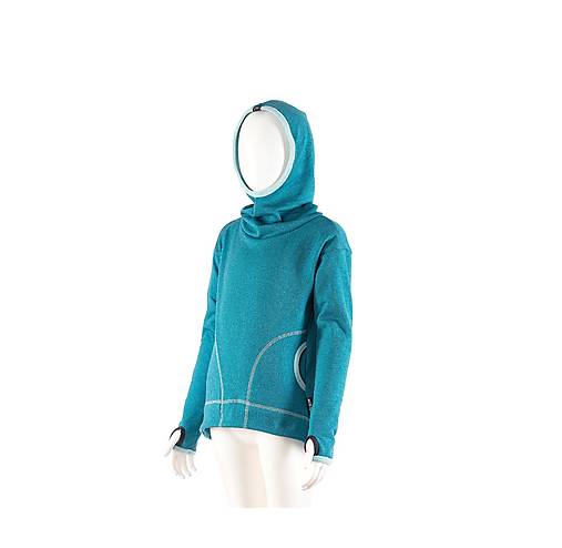 Mikiny - Termo mikina HUG plum - 18133880_